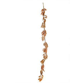 YS2004 Guirnaldas Hojas Metálicas 180 Cm.