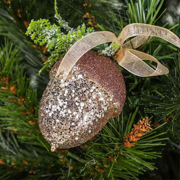YS9109OC Ornamento Bellota Oro y Cobre 6.5(D) Cm.