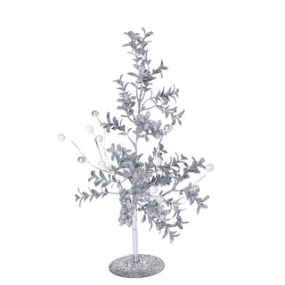YS9220P Arbolito Decorativo Plata Frost Chico 35(D) Cm.