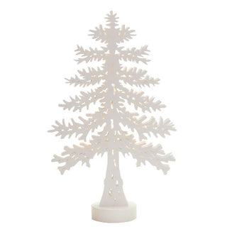 MA3386 Pino LED Blanco En Madera 45 cm.